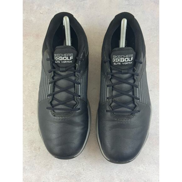 Skechers Go Golf Arch Fit Elite Vortex Men\'s Size 9 Golf Shoes 214064 BKGY